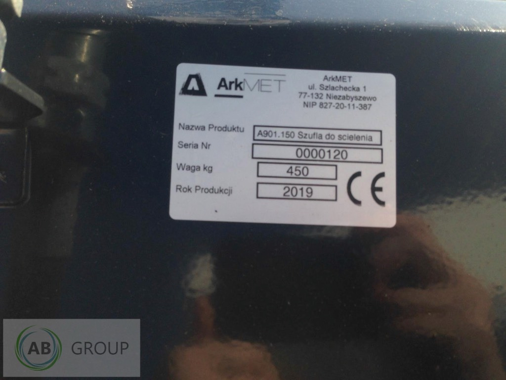 ArkMET bedding shovel A901.150, 1.71 m3 - Matériel d'élevage: photos 3 ArkMET bedding shovel A901.150, 1.71 m3 - Matériel d'élevage: photos 3