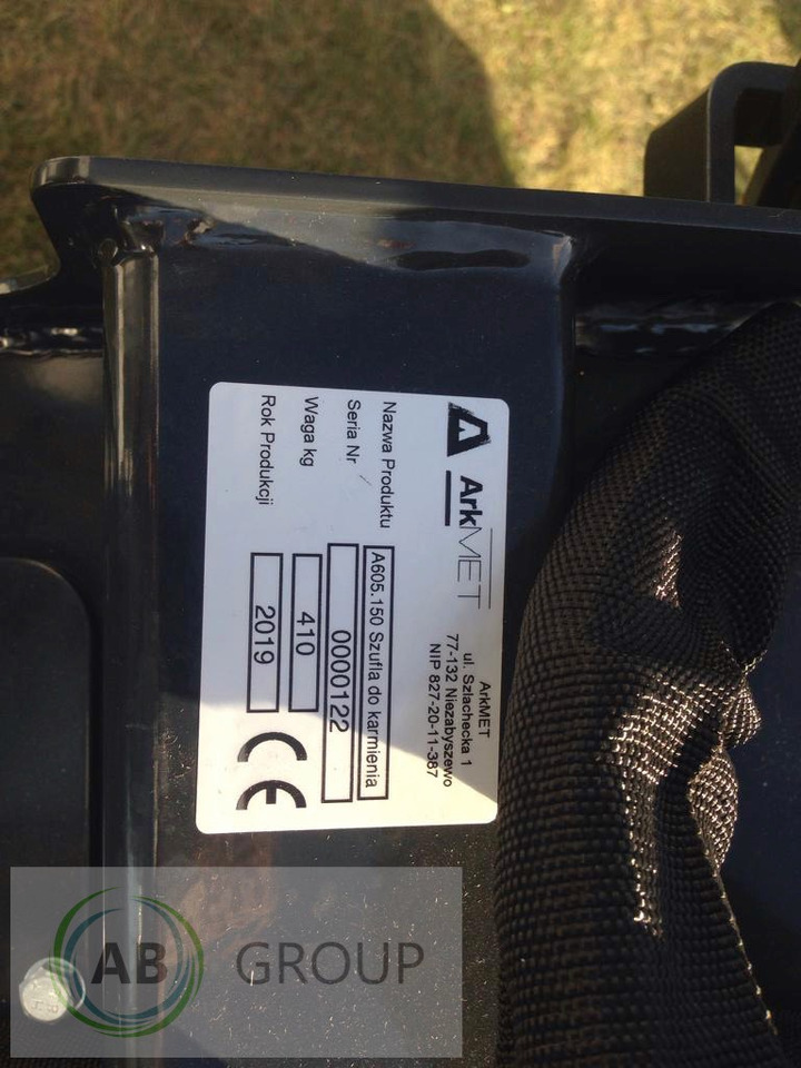 ArkMET feeding shovel with conveyor belt A605.150, 1.5 m - Matériel d'élevage: photos 3 ArkMET feeding shovel with conveyor belt A605.150, 1.5 m - Matériel d'élevage: photos 3