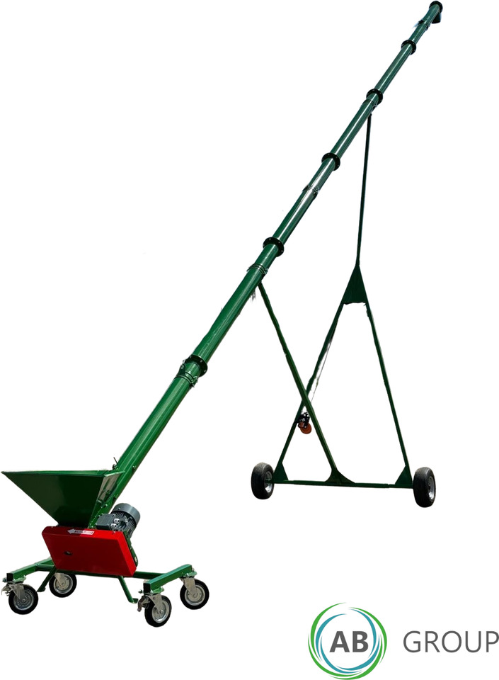 M-rol screw conveyor T401/1 with basket, Ø 110, 8 m - Équipement de traitement post-récolte: photos 1 M-rol screw conveyor T401/1 with basket, Ø 110, 8 m - Équipement de traitement post-récolte: photos 1