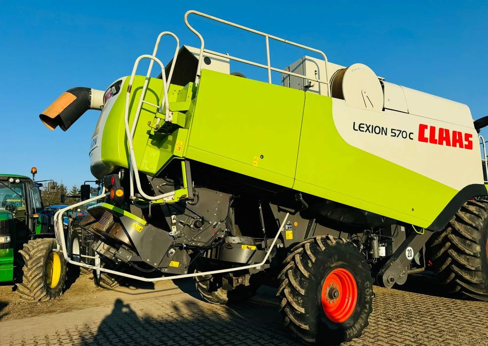 Moissonneuse-batteuse Claas Lexion 570C: photos 8 Moissonneuse-batteuse Claas Lexion 570C: photos 8