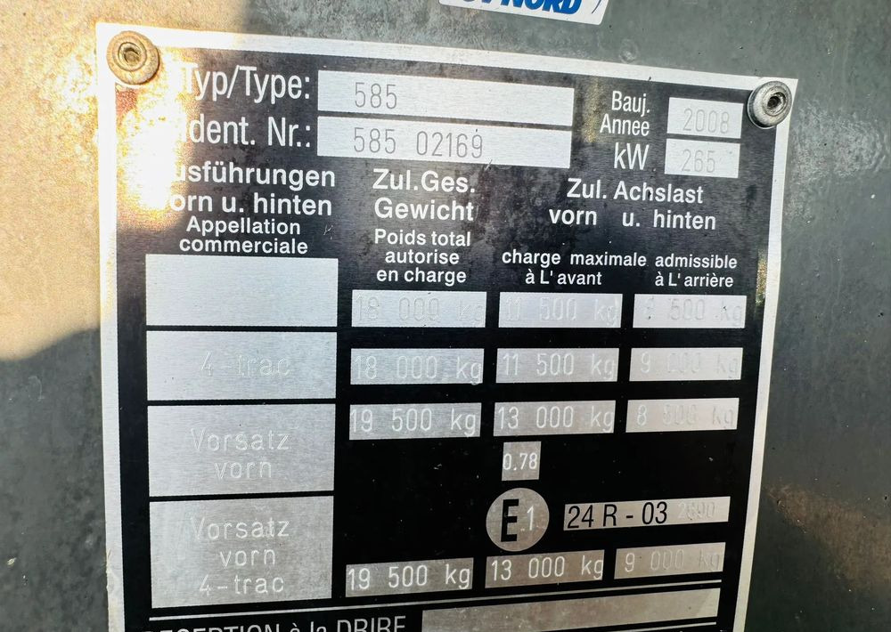 Moissonneuse-batteuse Claas Lexion 570C: photos 17 Moissonneuse-batteuse Claas Lexion 570C: photos 17