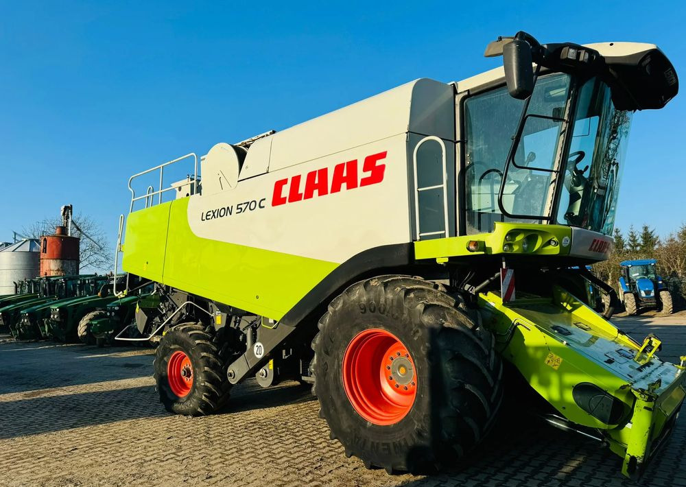 Moissonneuse-batteuse Claas Lexion 570C: photos 9 Moissonneuse-batteuse Claas Lexion 570C: photos 9