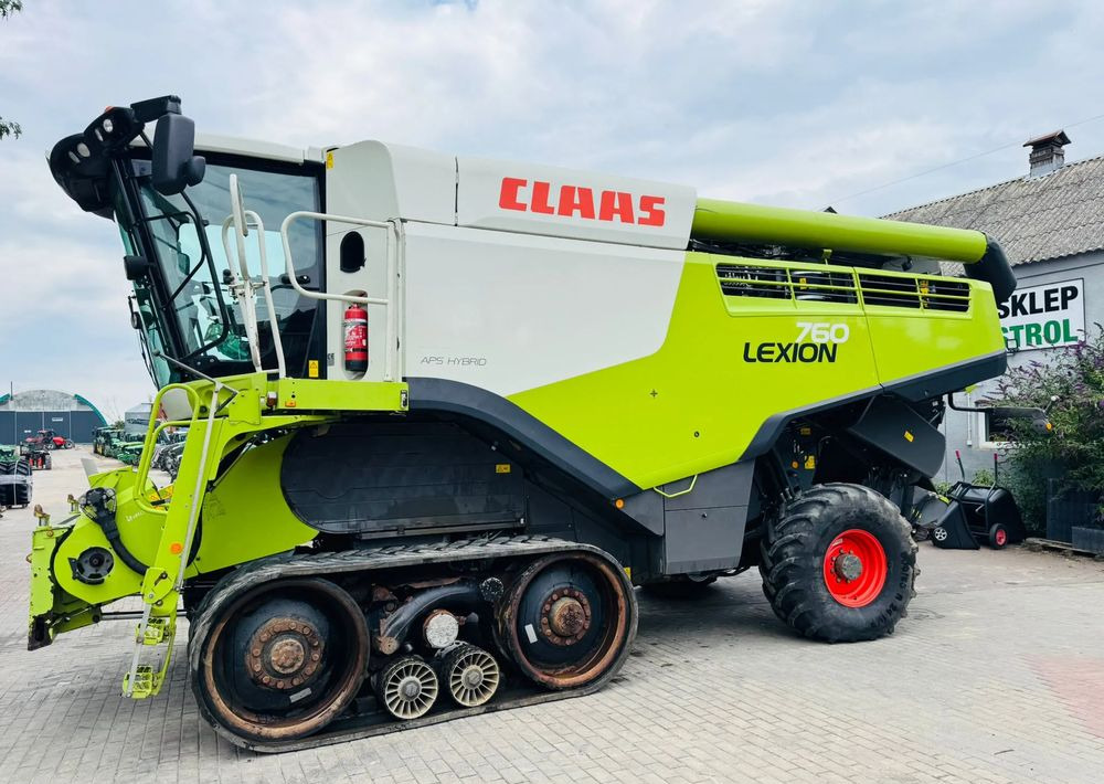 Claas Lexion 760 APS - Moissonneuse-batteuse: photos 1 Claas Lexion 760 APS - Moissonneuse-batteuse: photos 1