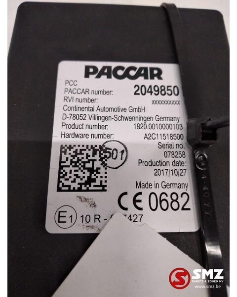 DAF Occ Ecu - Daf XF 106 2049850 PCC CONTROL - Bloc de gestion pour Camion: photos 2 DAF Occ Ecu - Daf XF 106 2049850 PCC CONTROL - Bloc de gestion pour Camion: photos 2