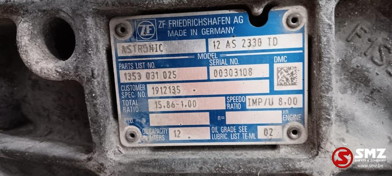 DAF Occ versnellingsbak 12AS2330TD DAF - Boîte de vitesse pour Camion: photos 5 DAF Occ versnellingsbak 12AS2330TD DAF - Boîte de vitesse pour Camion: photos 5