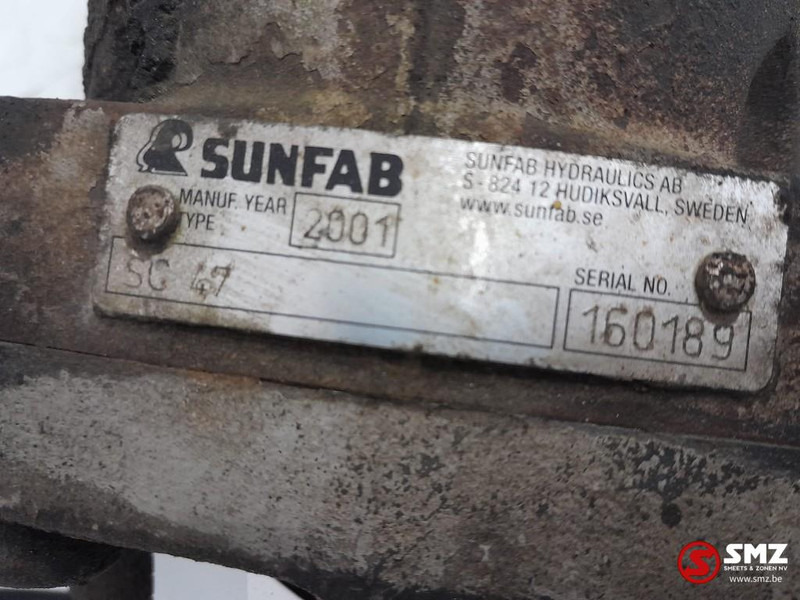 Diversen Occ hydraulische pomp Sunfab SC47 - Pompe hydraulique pour Camion: photos 5 Diversen Occ hydraulische pomp Sunfab SC47 - Pompe hydraulique pour Camion: photos 5