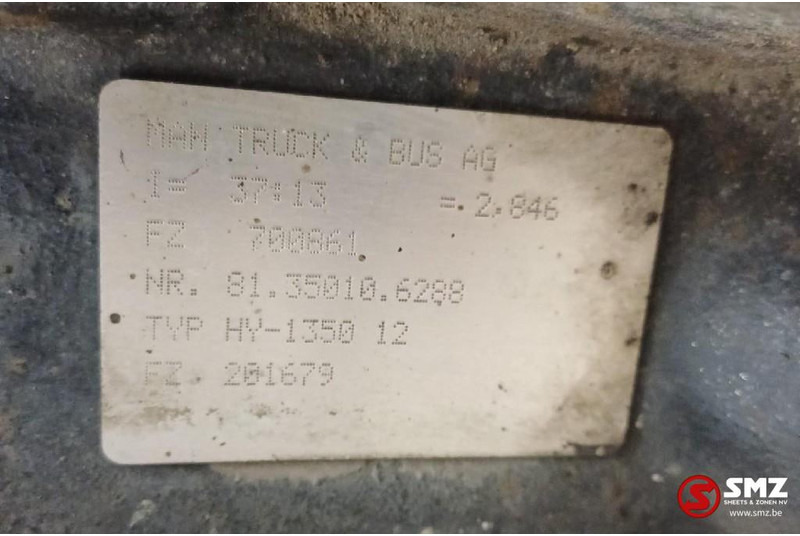 MAN Occ differentiëel HY-1350 12 MAN 2,846 - Différentiel pour Camion: photos 5 MAN Occ differentiëel HY-1350 12 MAN 2,846 - Différentiel pour Camion: photos 5