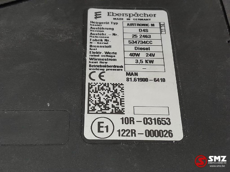 MAN Occ standverwarming Airtronic D4S MAN - Chauffage/ Ventilation pour Camion: photos 5 MAN Occ standverwarming Airtronic D4S MAN - Chauffage/ Ventilation pour Camion: photos 5