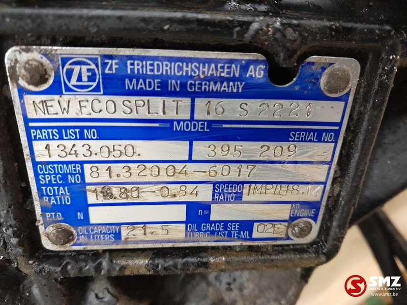 MAN Occ versnellingsbak + intarder 16S2221TD MAN - Boîte de vitesse pour Camion: photos 5 MAN Occ versnellingsbak + intarder 16S2221TD MAN - Boîte de vitesse pour Camion: photos 5
