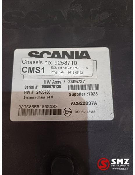 Scania Occ ECU CMS1 regeleenheid Scania - Bloc de gestion pour Camion: photos 3 Scania Occ ECU CMS1 regeleenheid Scania - Bloc de gestion pour Camion: photos 3