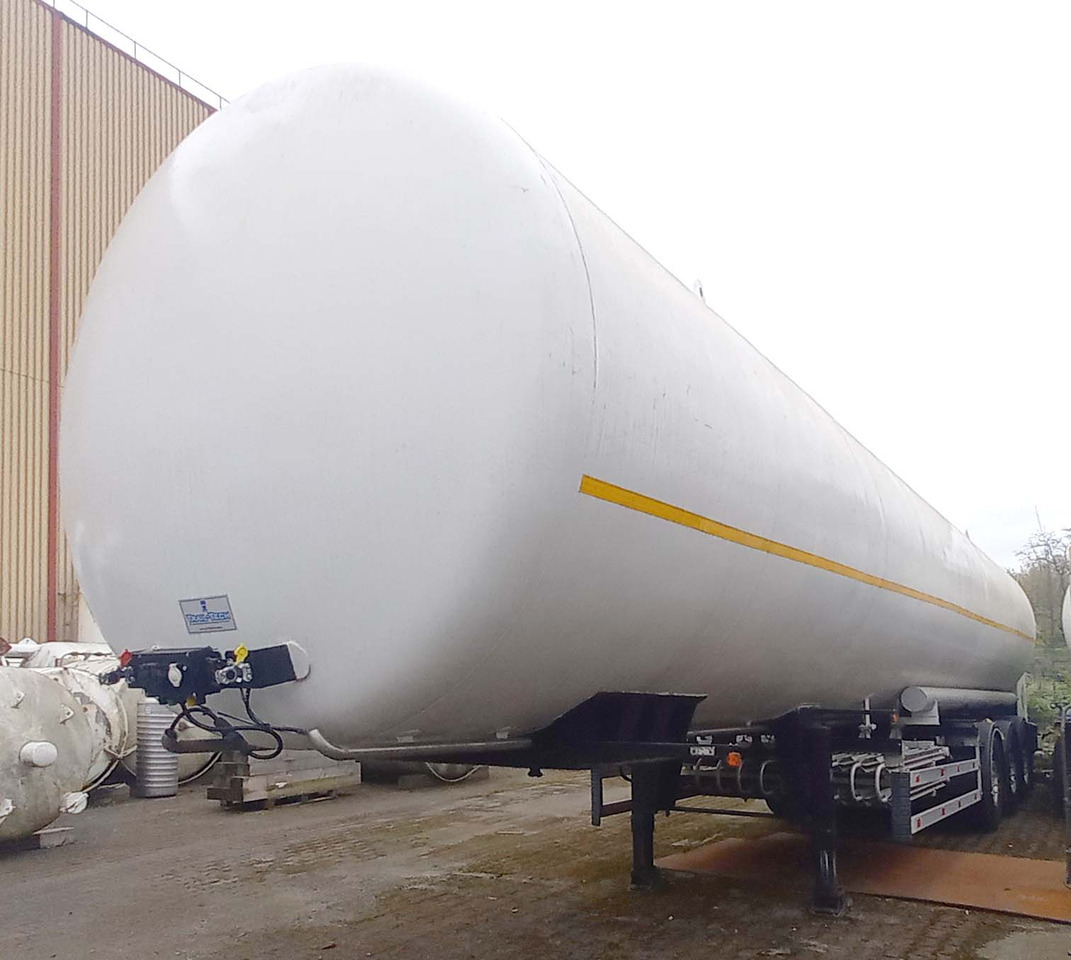 Cryocan Gas tank cryogenic semi-trailer used for LNG Methane - Semi-remorque citerne: photos 1 Cryocan Gas tank cryogenic semi-trailer used for LNG Methane - Semi-remorque citerne: photos 1