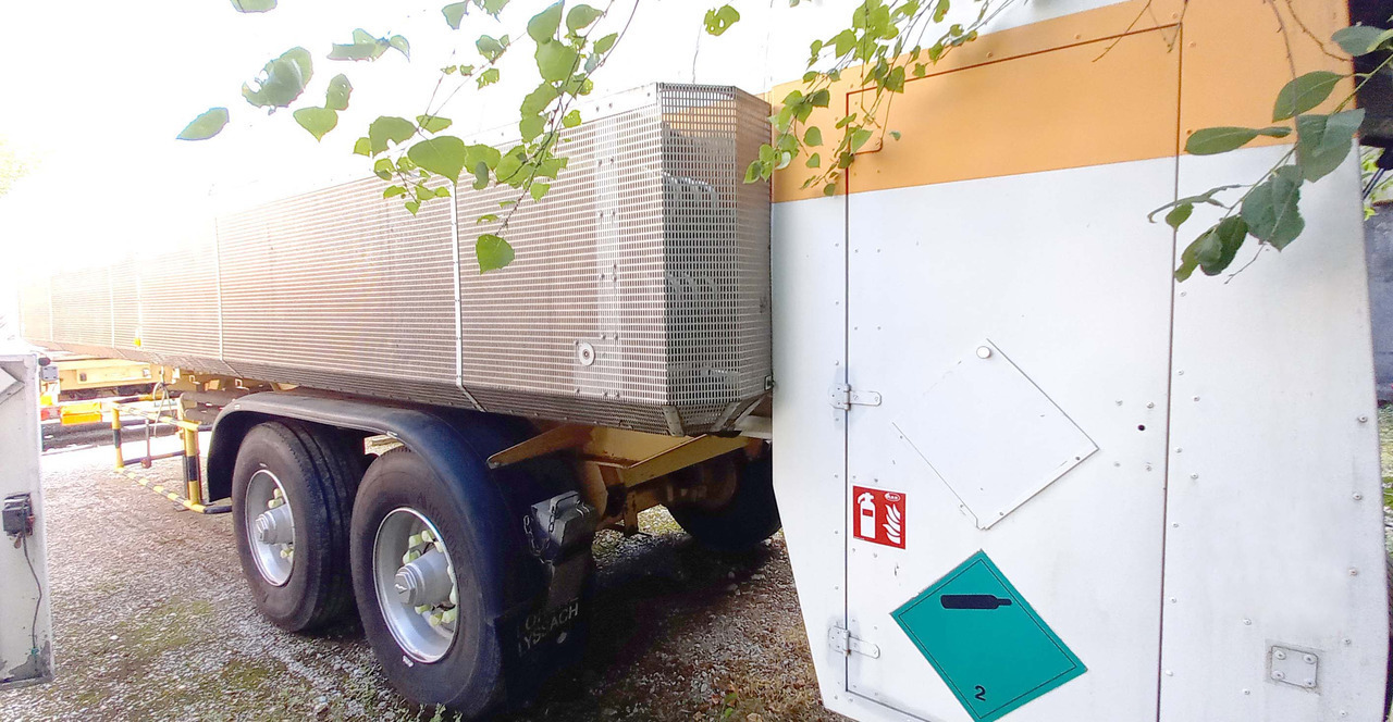 Cryolor Gas tank semi-trailer cryogenic used for oxygen, nitrogen, argon, CO2, carbon dioxide, LIN, LOX, LAR - Semi-remorque citerne: photos 3 Cryolor Gas tank semi-trailer cryogenic used for oxygen, nitrogen, argon, CO2, carbon dioxide, LIN, LOX, LAR - Semi-remorque citerne: photos 3