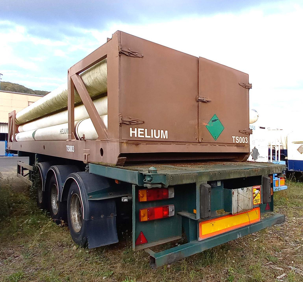 FRUEHAUF Gas tank tube semi-trailer used for compressed helium, hydrogen, Wasserstoff - Semi-remorque citerne: photos 4 FRUEHAUF Gas tank tube semi-trailer used for compressed helium, hydrogen, Wasserstoff - Semi-remorque citerne: photos 4