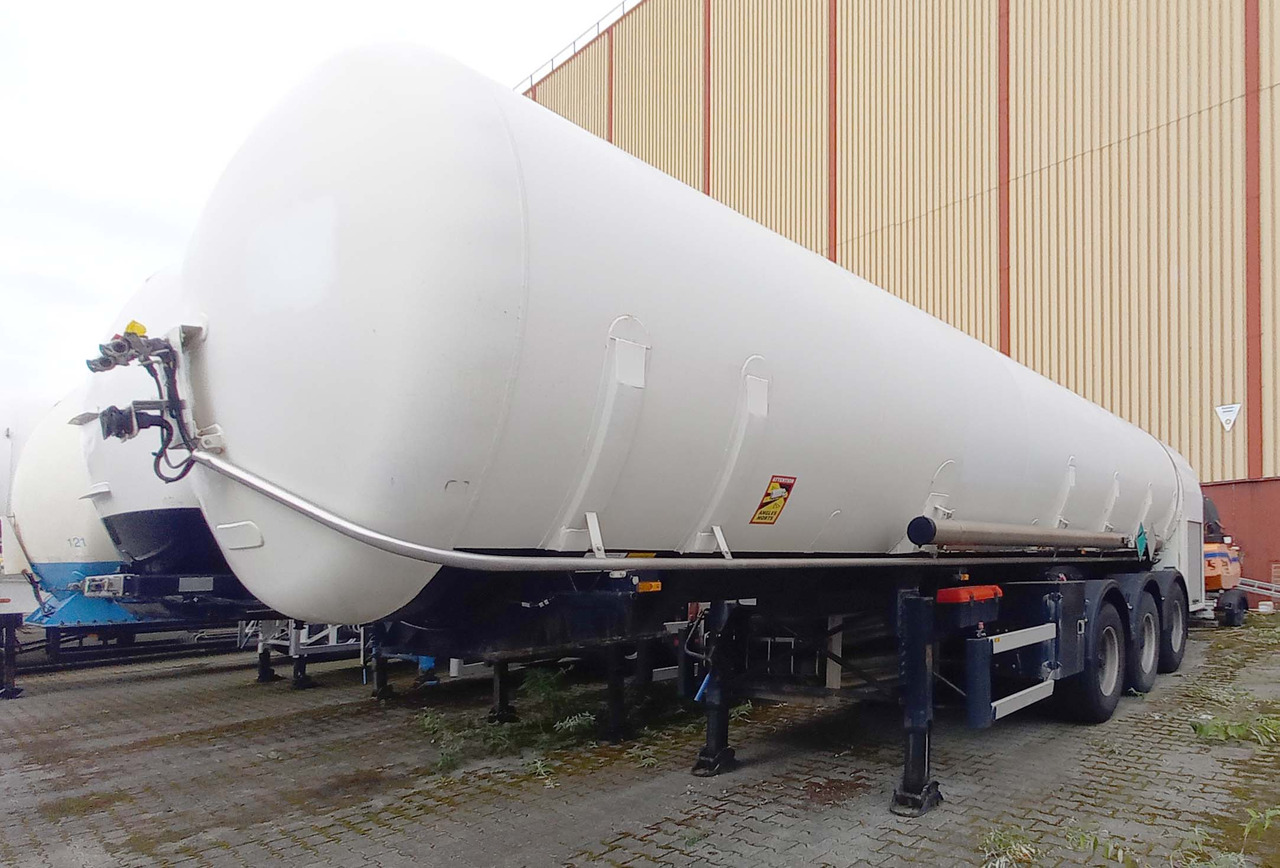 GOFA Gas tank semi-trailer cryogenic used for nitrogen, argon, oxygen, LIN, LOX, LAR - Semi-remorque citerne: photos 2 GOFA Gas tank semi-trailer cryogenic used for nitrogen, argon, oxygen, LIN, LOX, LAR - Semi-remorque citerne: photos 2