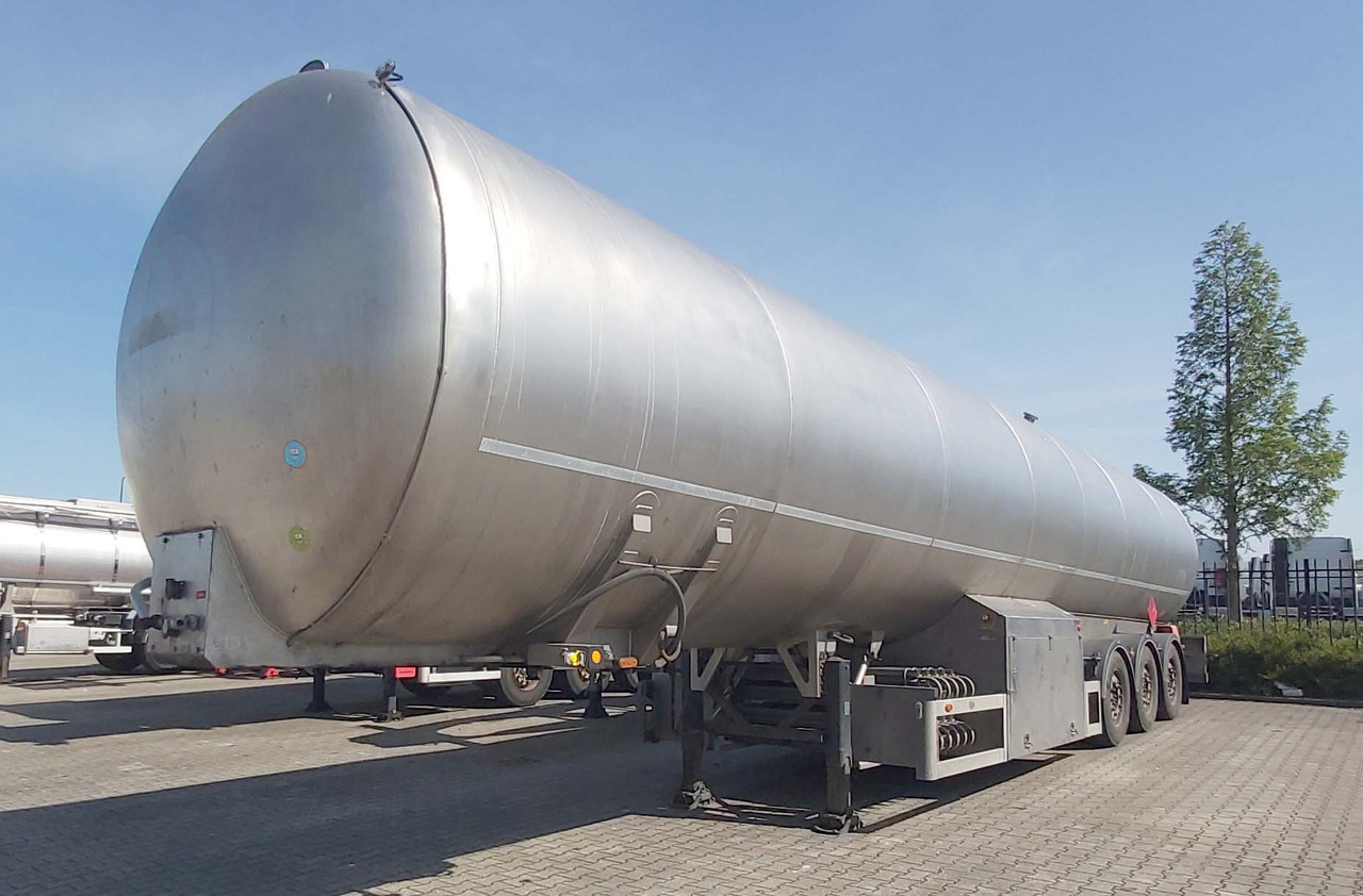 INDOX Gas tank semi-trailer cryogenic used for LNG, Methan, Methane, ethylene, nitrogen. - Semi-remorque citerne: photos 1 INDOX Gas tank semi-trailer cryogenic used for LNG, Methan, Methane, ethylene, nitrogen. - Semi-remorque citerne: photos 1