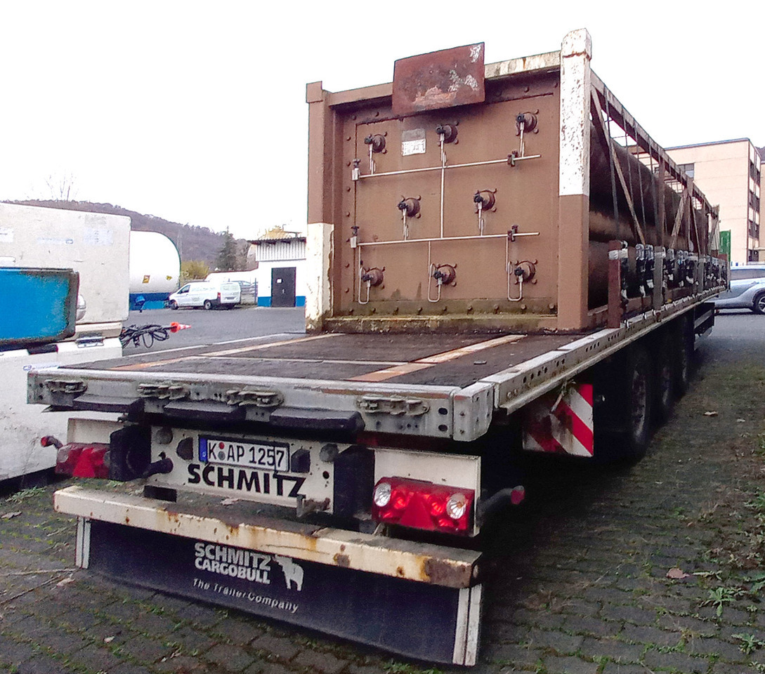 SCHMITZ Gas tube semi-trailer used for helium, hydrogen, oxygen, nitrogen, argon, methane, CNG - Semi-remorque citerne: photos 3 SCHMITZ Gas tube semi-trailer used for helium, hydrogen, oxygen, nitrogen, argon, methane, CNG - Semi-remorque citerne: photos 3
