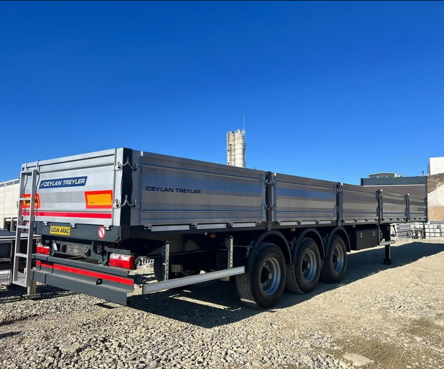 CEYLAN 3 AXLES FLATBED&PLATFORM WITH SIDE COVER - Semi-remorque plateau: photos 2 CEYLAN 3 AXLES FLATBED&PLATFORM WITH SIDE COVER - Semi-remorque plateau: photos 2