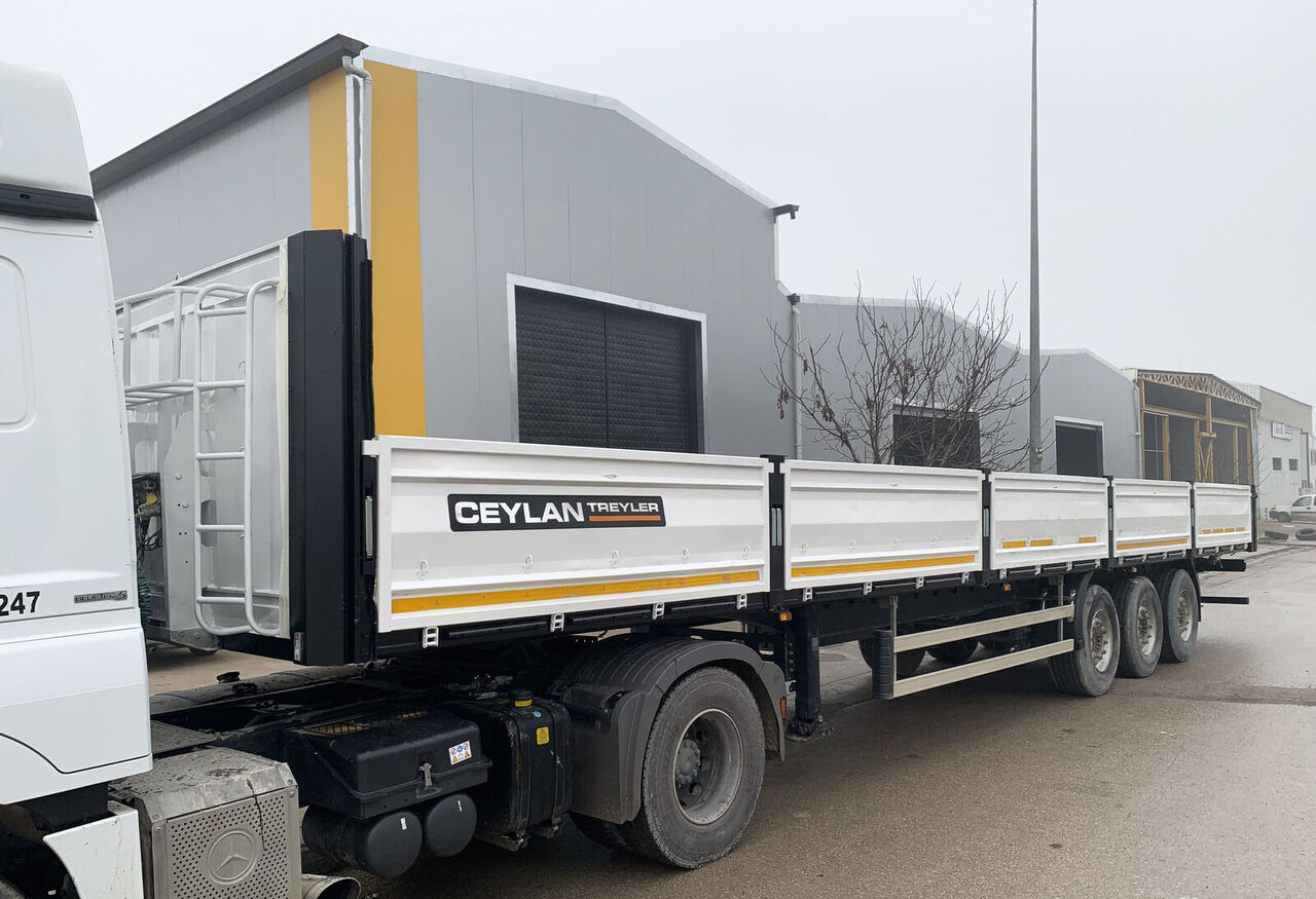 CEYLAN 3 AXLES FLATBED&PLATFORM WITH SIDE COVER - Semi-remorque plateau: photos 4 CEYLAN 3 AXLES FLATBED&PLATFORM WITH SIDE COVER - Semi-remorque plateau: photos 4