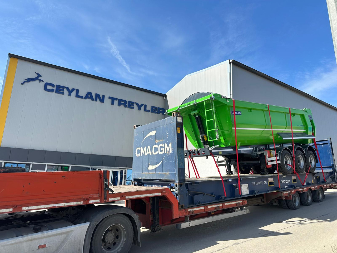CEYLAN 3 AXLES TIPPER 22-30M3 - Semi-remorque benne: photos 1 CEYLAN 3 AXLES TIPPER 22-30M3 - Semi-remorque benne: photos 1