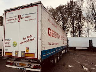 Krone Zijborden BPW trommel - Semi-remorque rideaux coulissants: photos 5 Krone Zijborden BPW trommel - Semi-remorque rideaux coulissants: photos 5