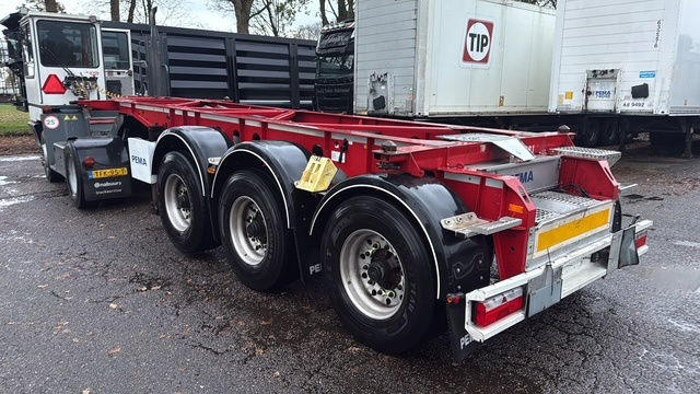 Van Hool 20 FT - Semi-remorque porte-conteneur/ Caisse mobile: photos 1 Van Hool 20 FT - Semi-remorque porte-conteneur/ Caisse mobile: photos 1