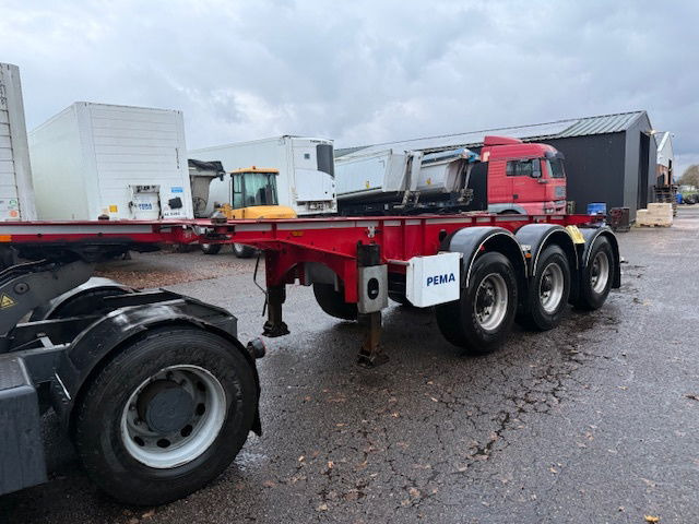 Van Hool 20 FT - Semi-remorque porte-conteneur/ Caisse mobile: photos 2 Van Hool 20 FT - Semi-remorque porte-conteneur/ Caisse mobile: photos 2