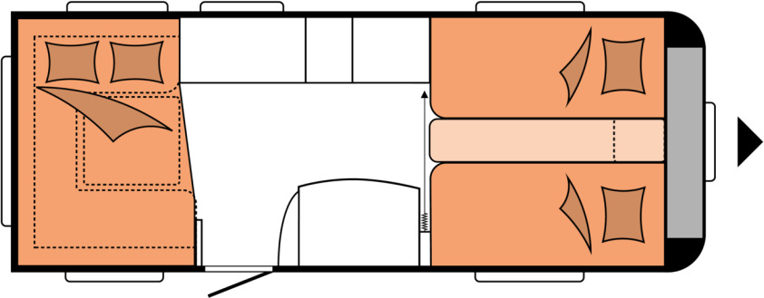 DE LUXE 540 UL - Caravane: photos 2 DE LUXE 540 UL - Caravane: photos 2