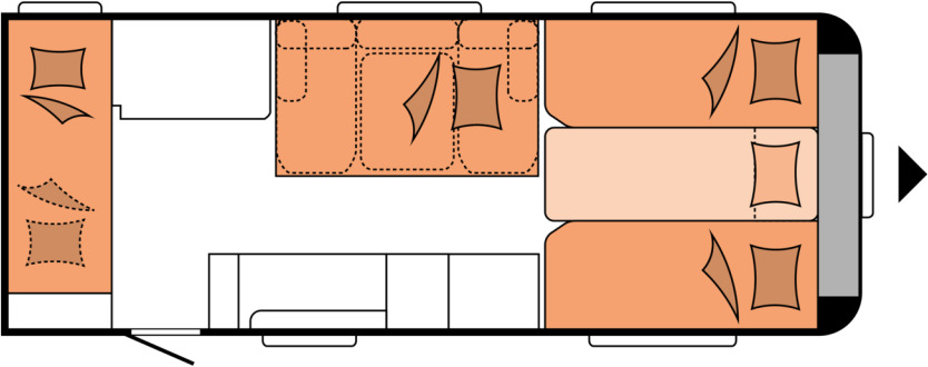 Hobby MAXIA 595 KML - Caravane: photos 2 Hobby MAXIA 595 KML - Caravane: photos 2