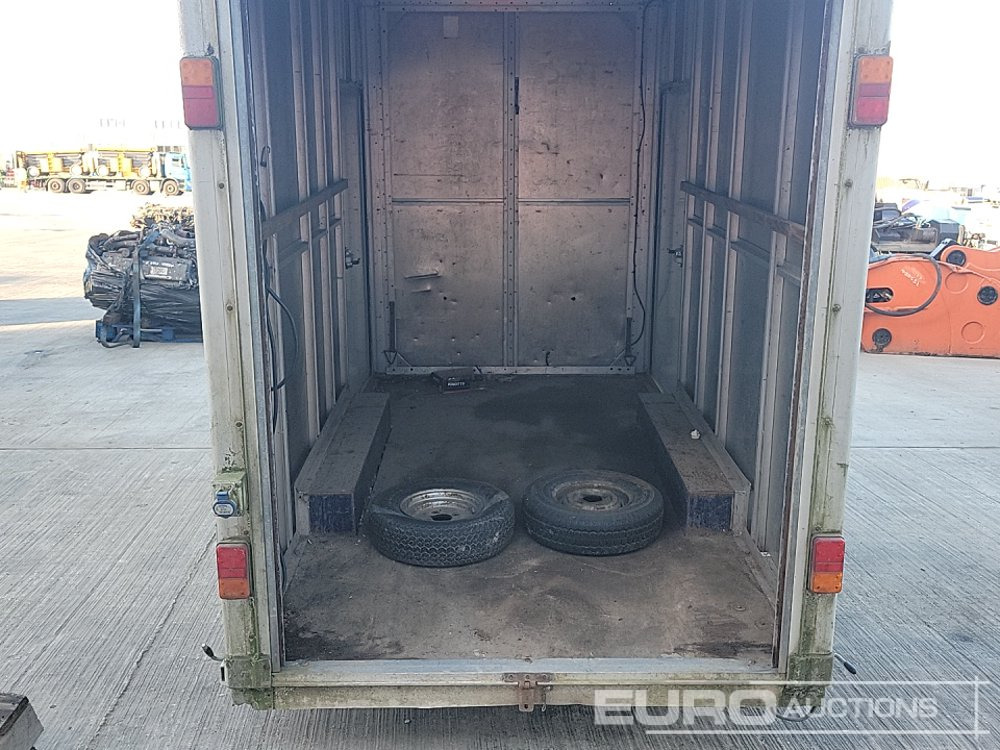 Remorque porte engin 1 Ton Box Twin Axle Trailer, Side Door, Roller Door: photos 15 Remorque porte engin 1 Ton Box Twin Axle Trailer, Side Door, Roller Door: photos 15