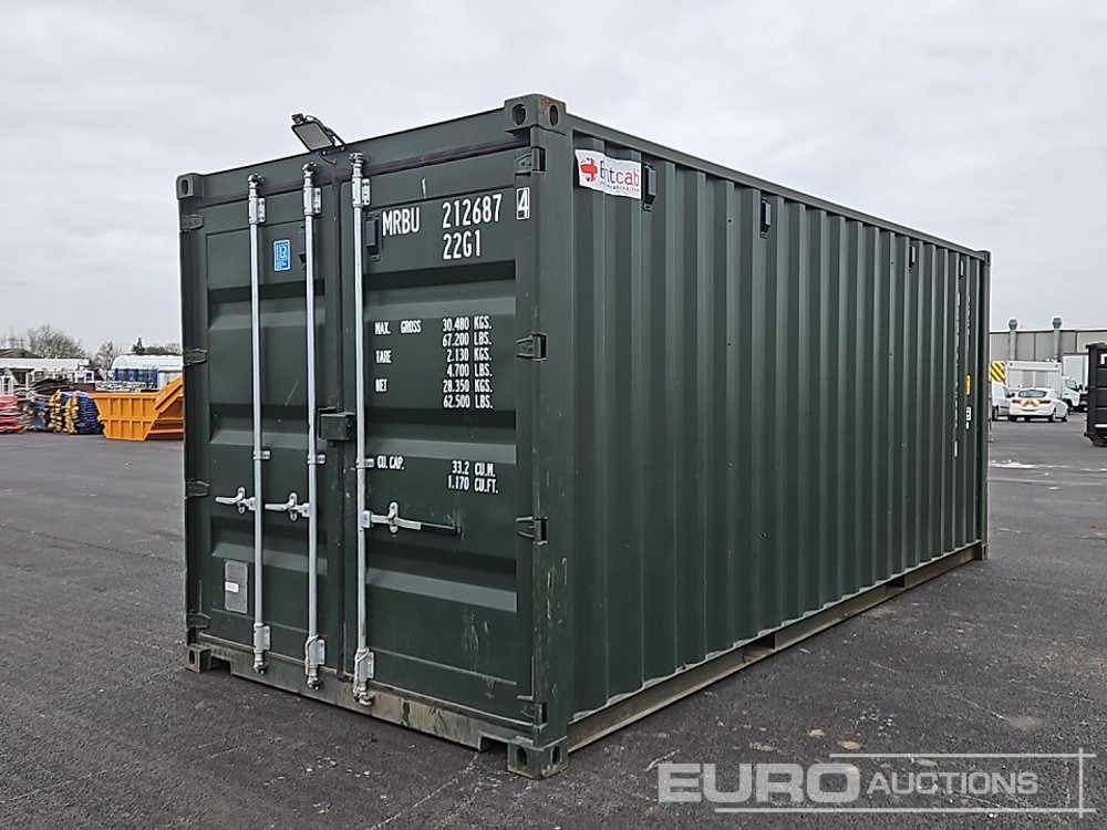 20' x 8' Container (Cannot Be Reconsigned) - Conteneur maritime: photos 1 20' x 8' Container (Cannot Be Reconsigned) - Conteneur maritime: photos 1