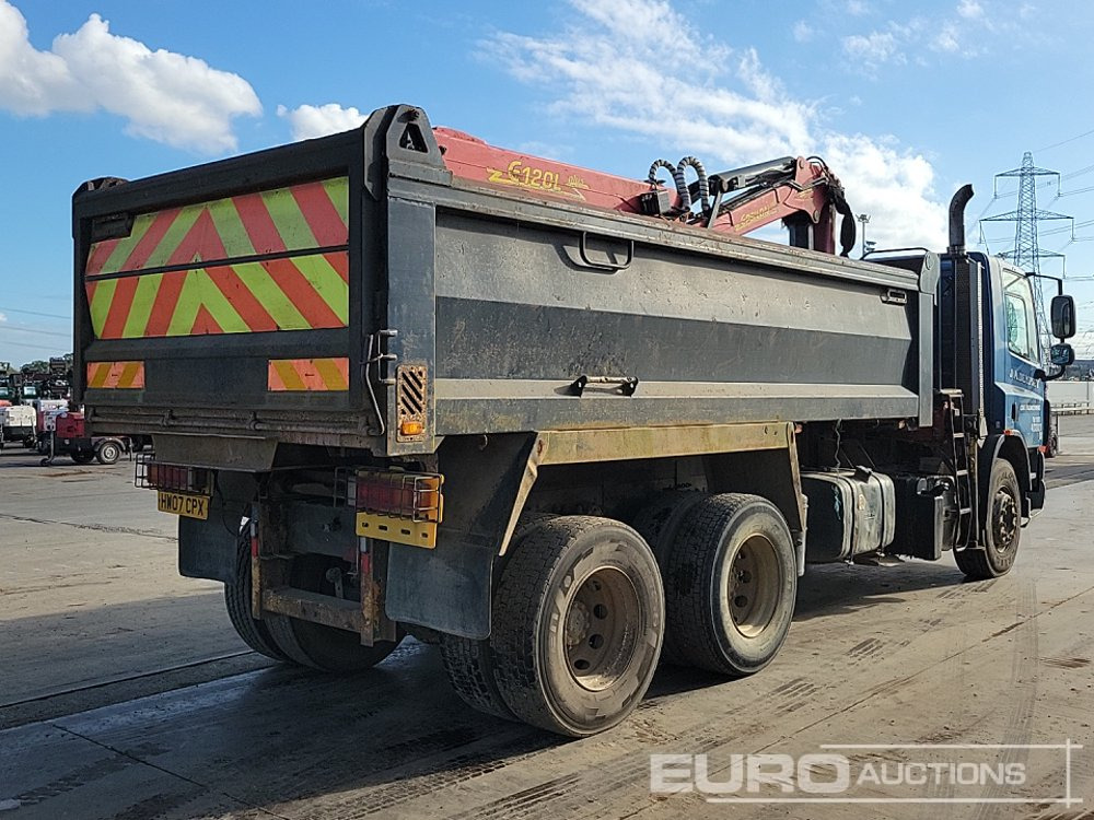 2007 DAF CF75 310 - Camion benne, Camion grue: photos 5 2007 DAF CF75 310 - Camion benne, Camion grue: photos 5