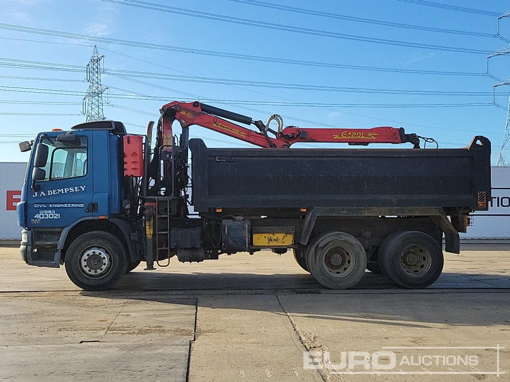 2007 DAF CF75 310 - Camion benne, Camion grue: photos 2 2007 DAF CF75 310 - Camion benne, Camion grue: photos 2