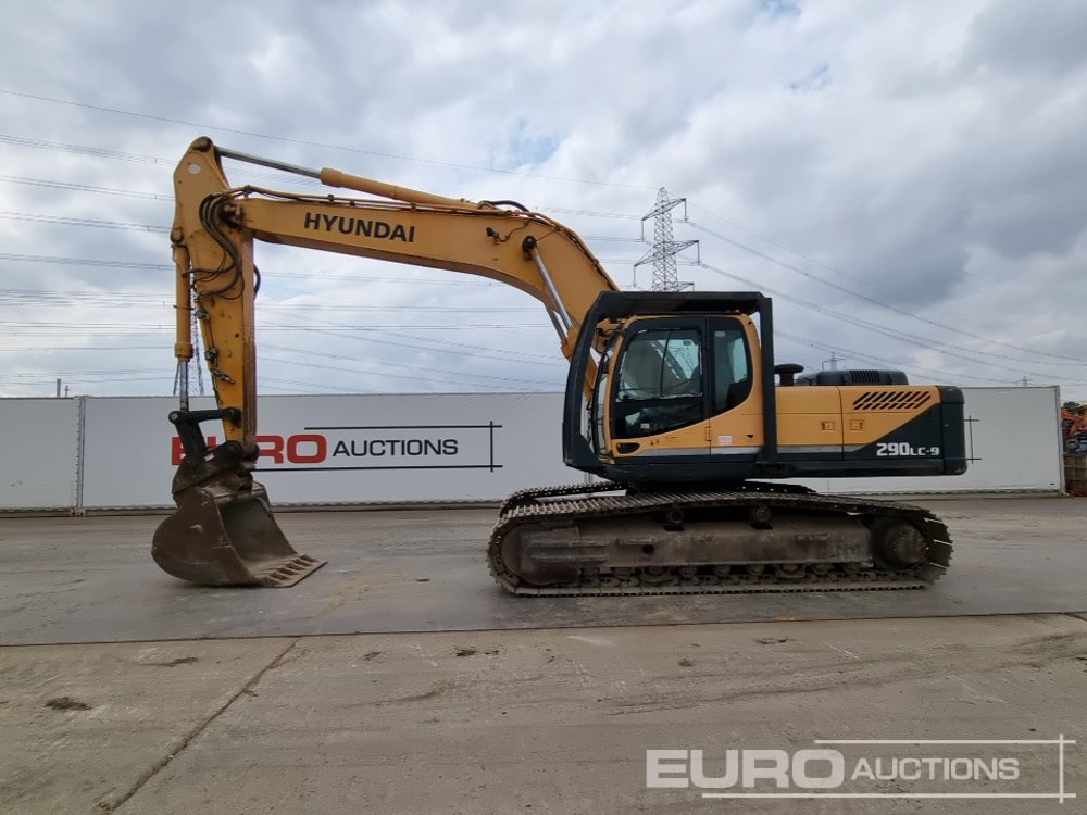 2010 Hyundai R290LC-9 - Pelle sur chenille: photos 2 2010 Hyundai R290LC-9 - Pelle sur chenille: photos 2