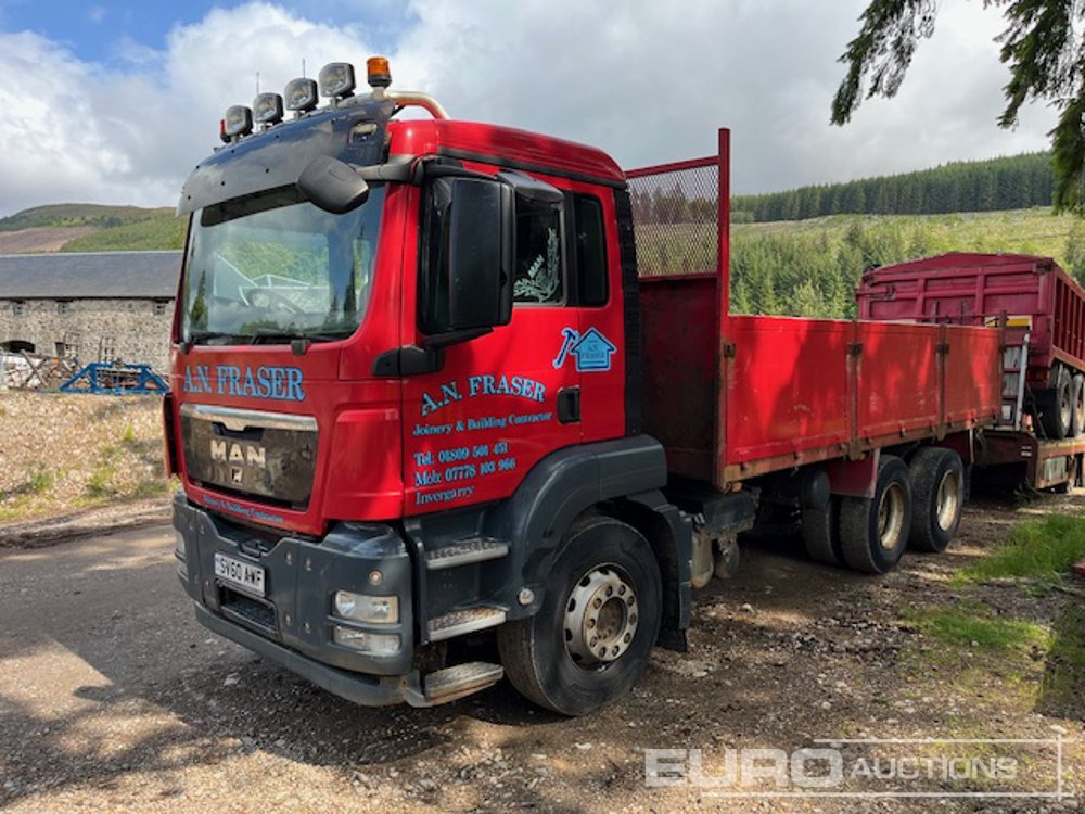 2010 MAN TGS26.440 - Camion benne: photos 1 2010 MAN TGS26.440 - Camion benne: photos 1