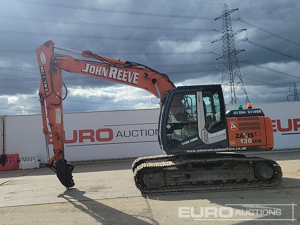 2011 Hitachi ZX130LCN-3 - Pelle sur chenille: photos 2 2011 Hitachi ZX130LCN-3 - Pelle sur chenille: photos 2
