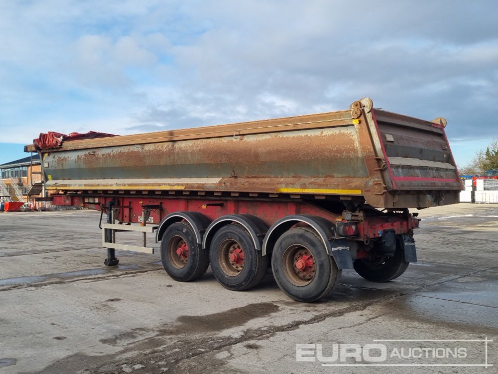 2011 SDC Tri Axle Kelly Steel Tipping Trailer, Easy Sheet - Semi-remorque benne: photos 3 2011 SDC Tri Axle Kelly Steel Tipping Trailer, Easy Sheet - Semi-remorque benne: photos 3