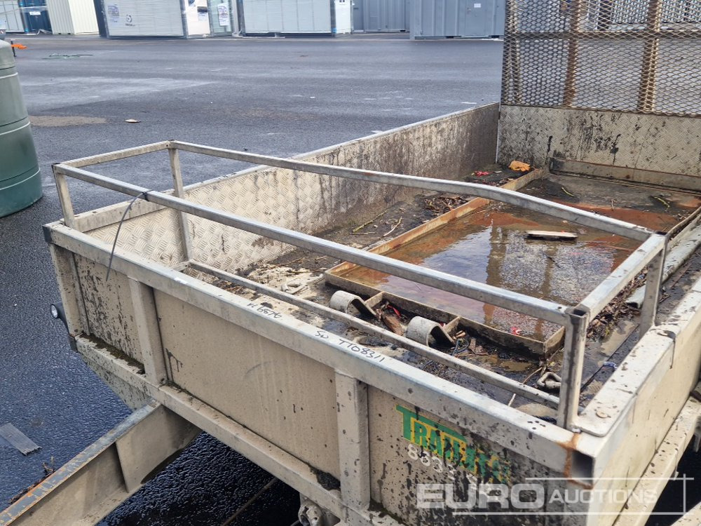 Remorque porte engin 2012 Trailer Tec 3500Kg Twin Axle Plant Trailer, Ramp: photos 18