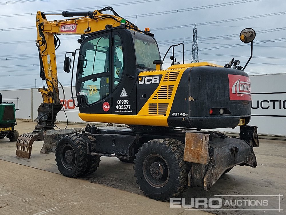 2013 JCB JS145W - Pelle sur pneus: photos 3 2013 JCB JS145W - Pelle sur pneus: photos 3