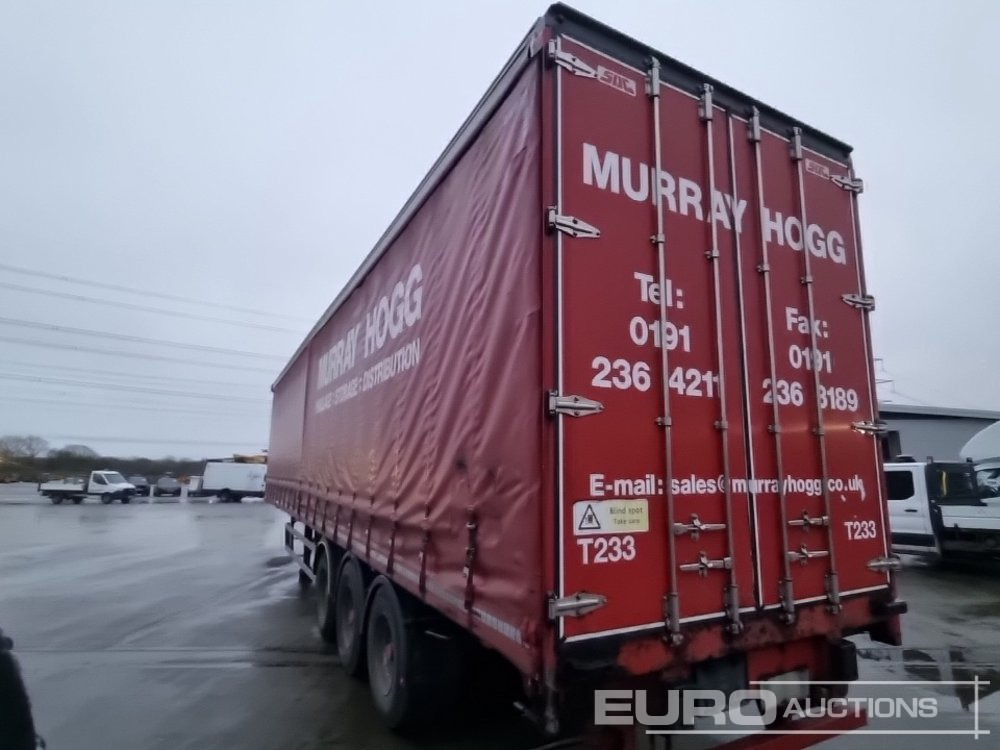 2013 SDC Tri Axle Curtainsider Trailer - Semi-remorque rideaux coulissants: photos 3 2013 SDC Tri Axle Curtainsider Trailer - Semi-remorque rideaux coulissants: photos 3