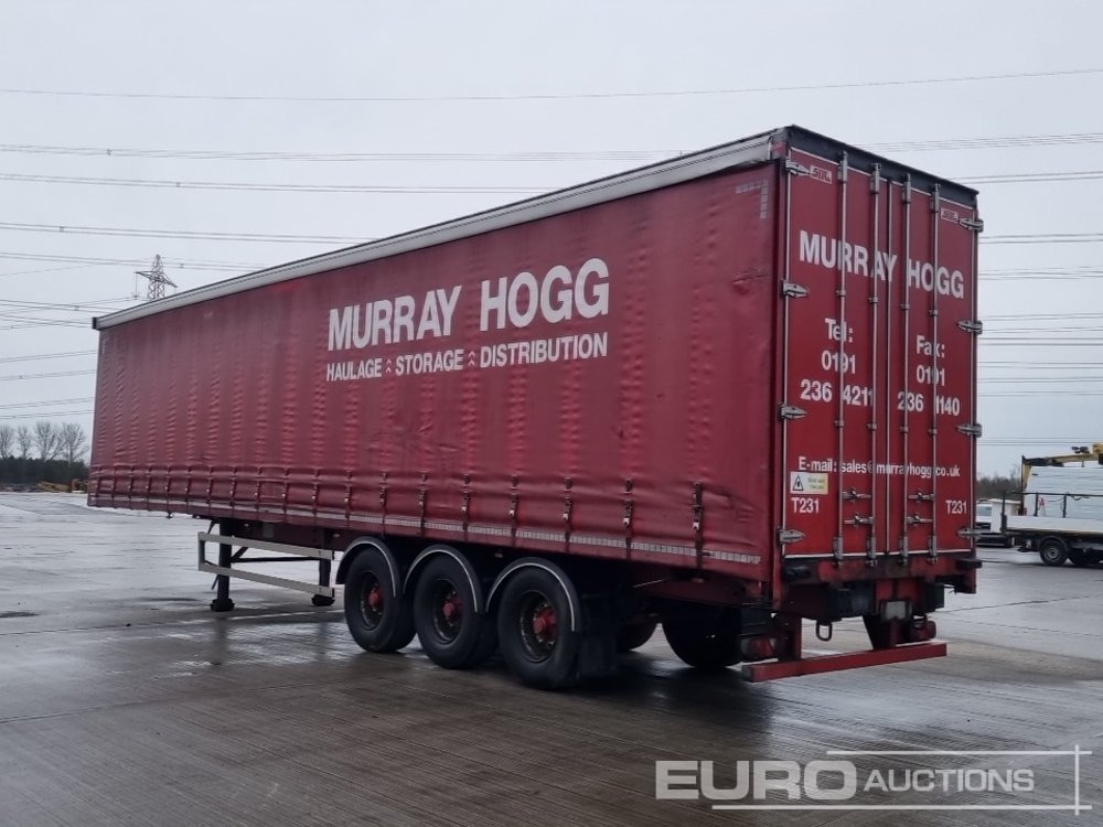 2013 SDC Tri Axle Curtainsider Trailer - Semi-remorque rideaux coulissants: photos 3 2013 SDC Tri Axle Curtainsider Trailer - Semi-remorque rideaux coulissants: photos 3