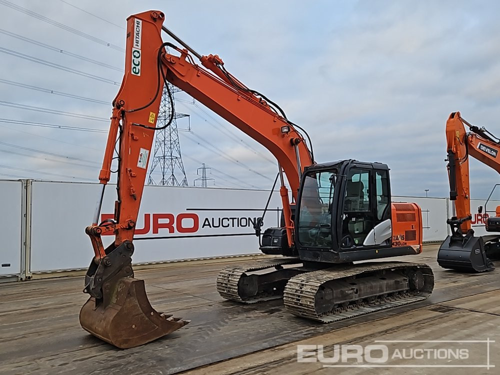 2014 Hitachi ZX130LCN-5B - Pelle sur chenille: photos 1 2014 Hitachi ZX130LCN-5B - Pelle sur chenille: photos 1
