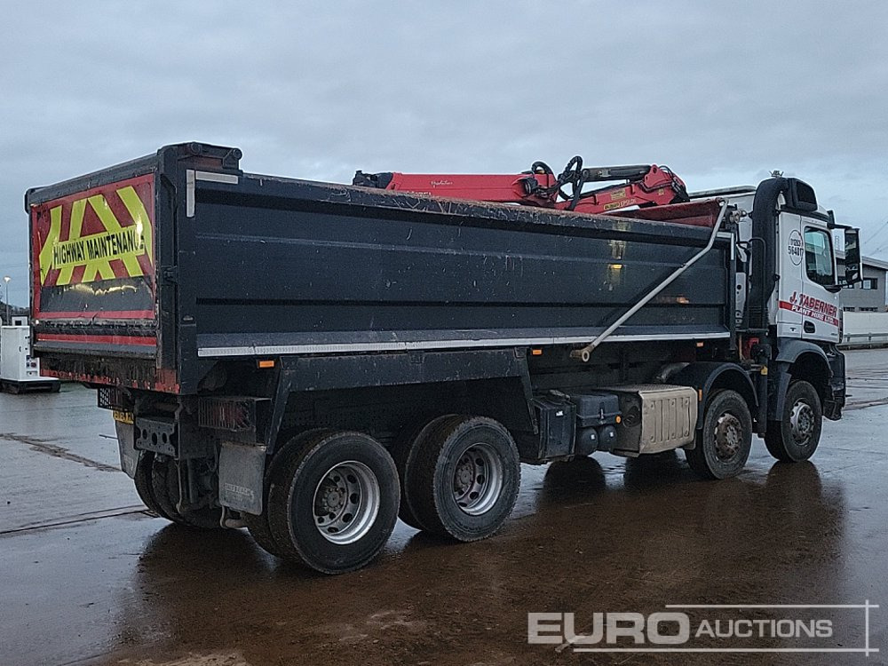 2014 Mercedes Arocs 3240 - Camion benne: photos 5 2014 Mercedes Arocs 3240 - Camion benne: photos 5
