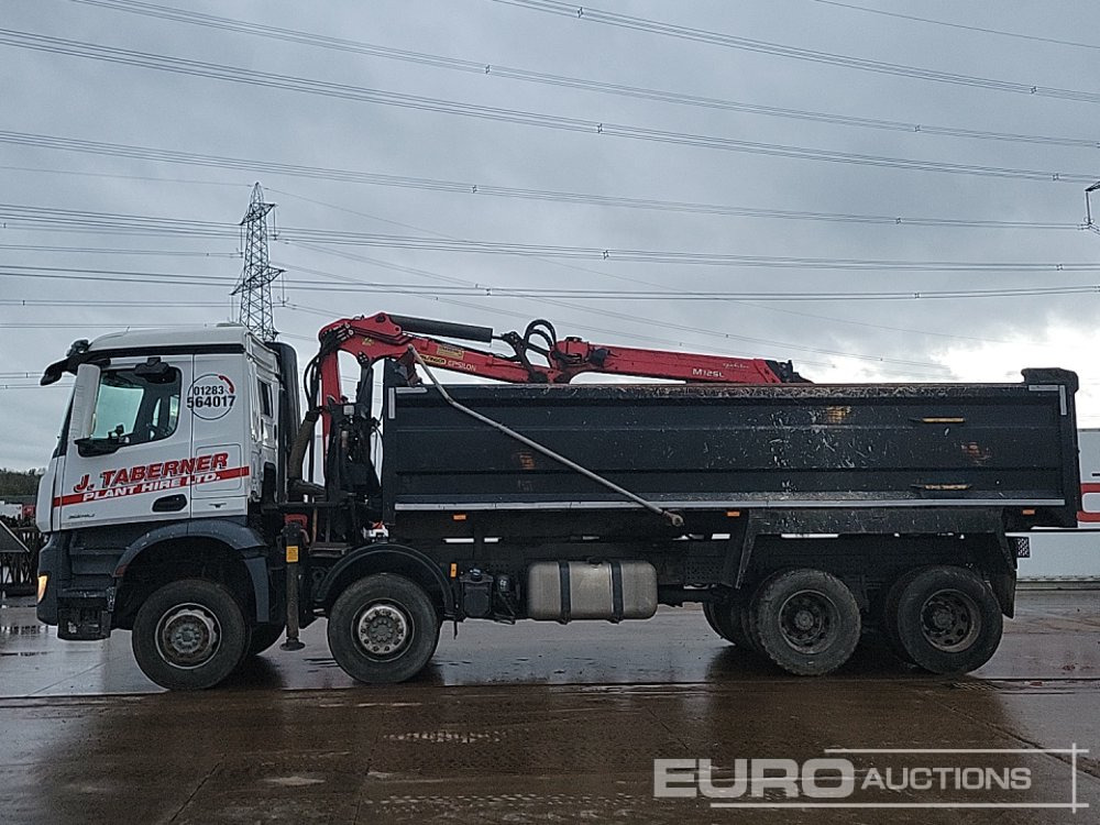 2014 Mercedes Arocs 3240 - Camion benne: photos 2 2014 Mercedes Arocs 3240 - Camion benne: photos 2