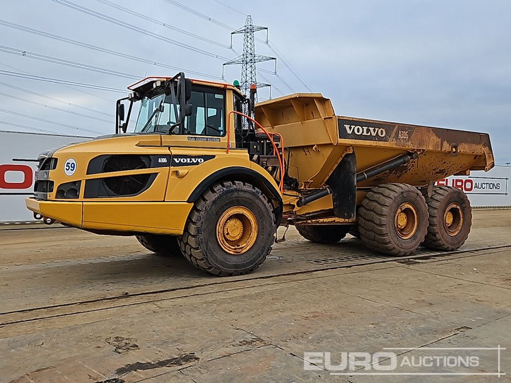 2014 Volvo A30G - Tombereau articulé: photos 1 2014 Volvo A30G - Tombereau articulé: photos 1