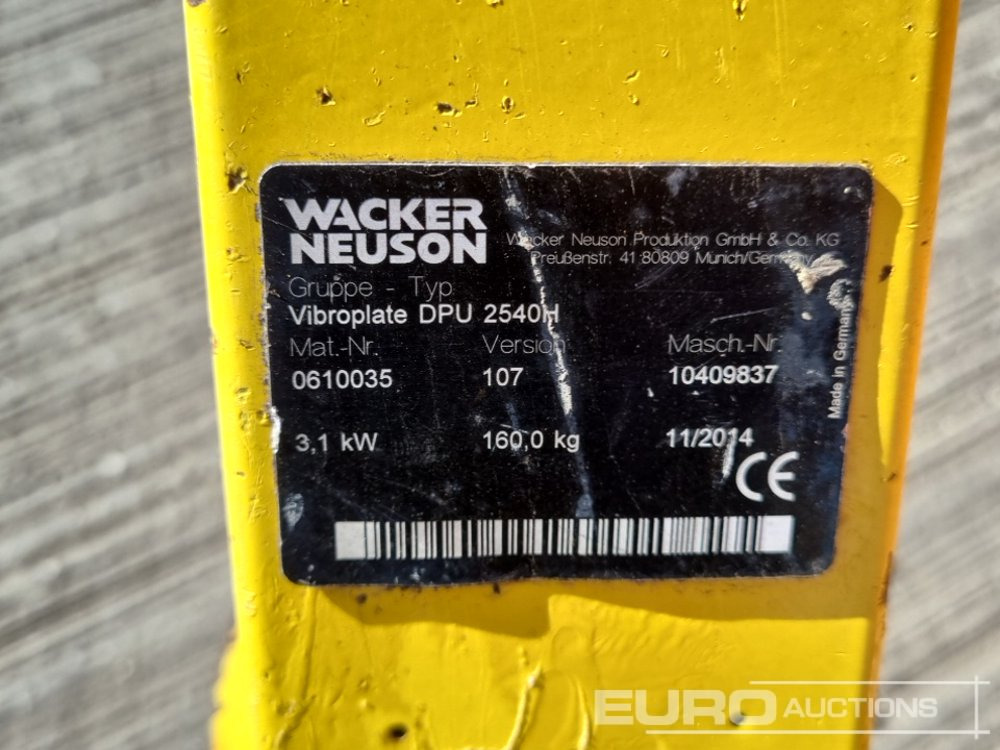 Travaux routiers 2014 Wacker Neuson DPU 2550H: photos 16