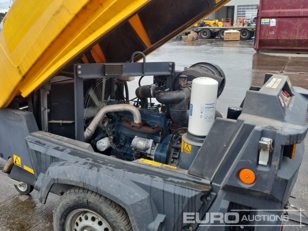 Compresseur d'air 2015 Atlas Copco XAS67KD 130CFM: photos 17
