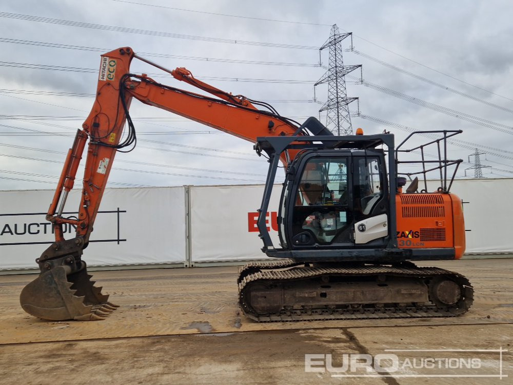 2015 Hitachi ZX130LCN-5B - Pelle sur chenille: photos 2 2015 Hitachi ZX130LCN-5B - Pelle sur chenille: photos 2