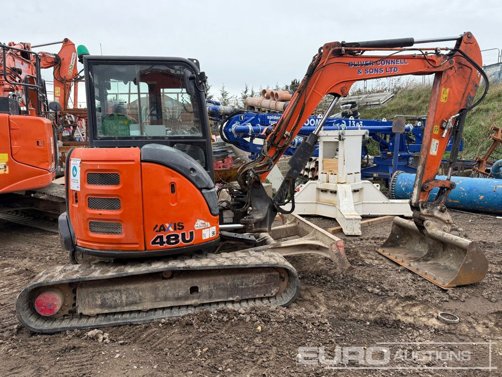 2015 Hitachi ZX48U-5A - Mini pelle: photos 3 2015 Hitachi ZX48U-5A - Mini pelle: photos 3