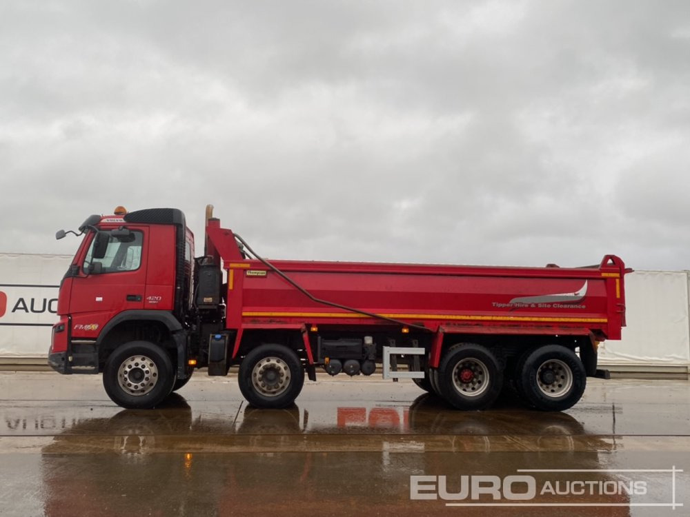 2015 Volvo FMX 420 - Camion benne: photos 2 2015 Volvo FMX 420 - Camion benne: photos 2