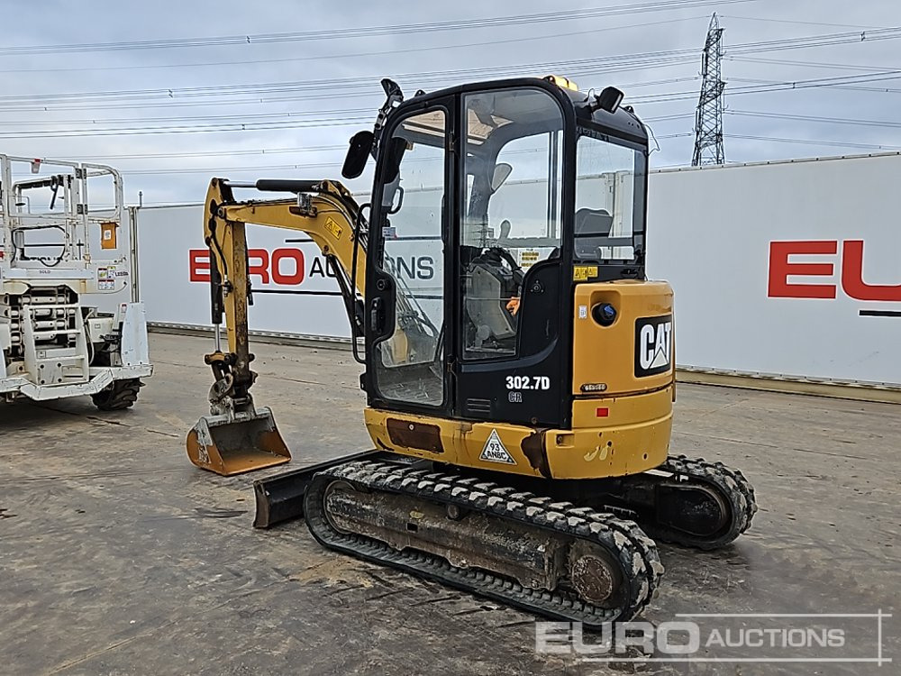 2016 CAT 302.7DCR - Mini pelle: photos 3 2016 CAT 302.7DCR - Mini pelle: photos 3